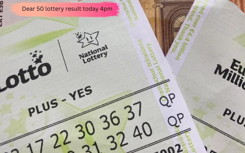 dear 50 lottery result today 4pm​ at A1 Lottery body image
